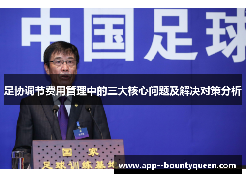 足协调节费用管理中的三大核心问题及解决对策分析 足协调节费用管理中的三大核心问题及解决对策分析