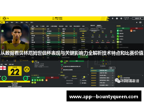 从数据看贝林厄姆世俱杯表现与关键影响力全解析技术特点和比赛价值
